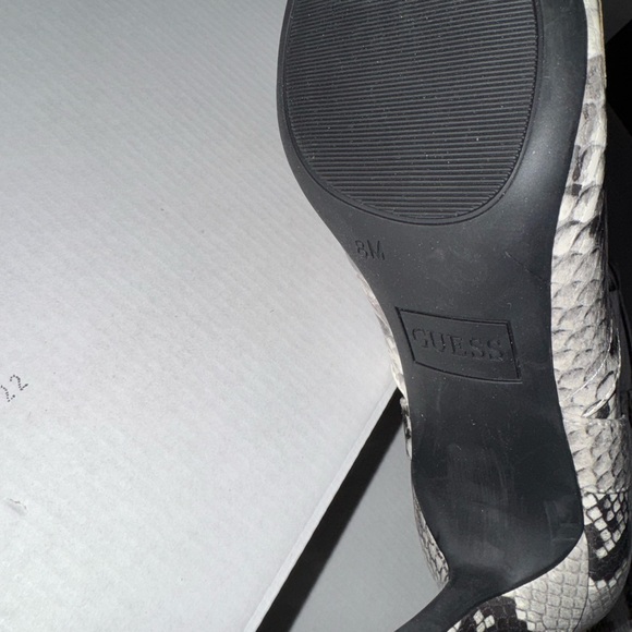 Guess Snake Print Heeled Boots - Picture 4 of 5